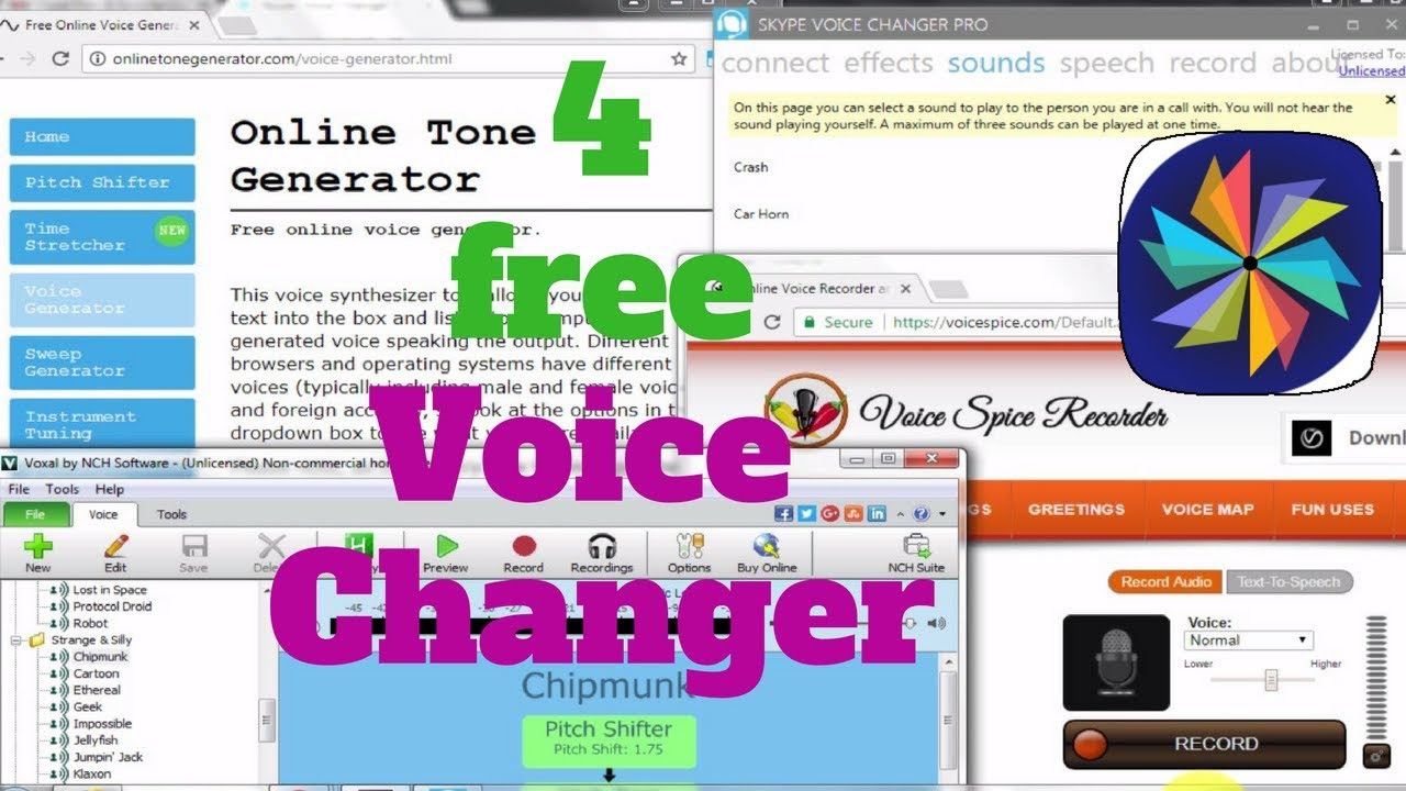 cartoon voice changer software free download